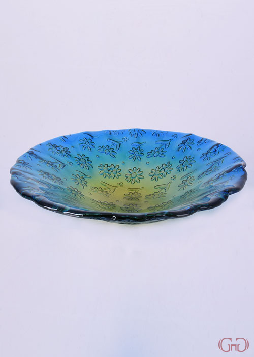 centerpiece-fancy-conic-bowl-32CM-blue-yellow-decoration