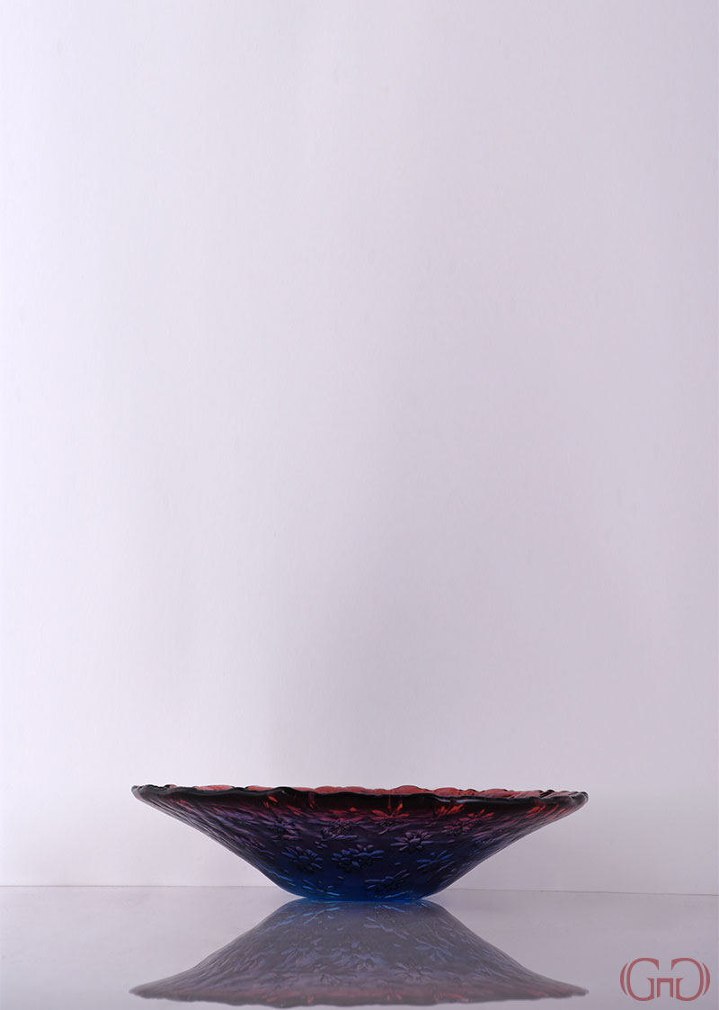centerpiece-fancy-conic-bowl-32CM-red-blue-decoration