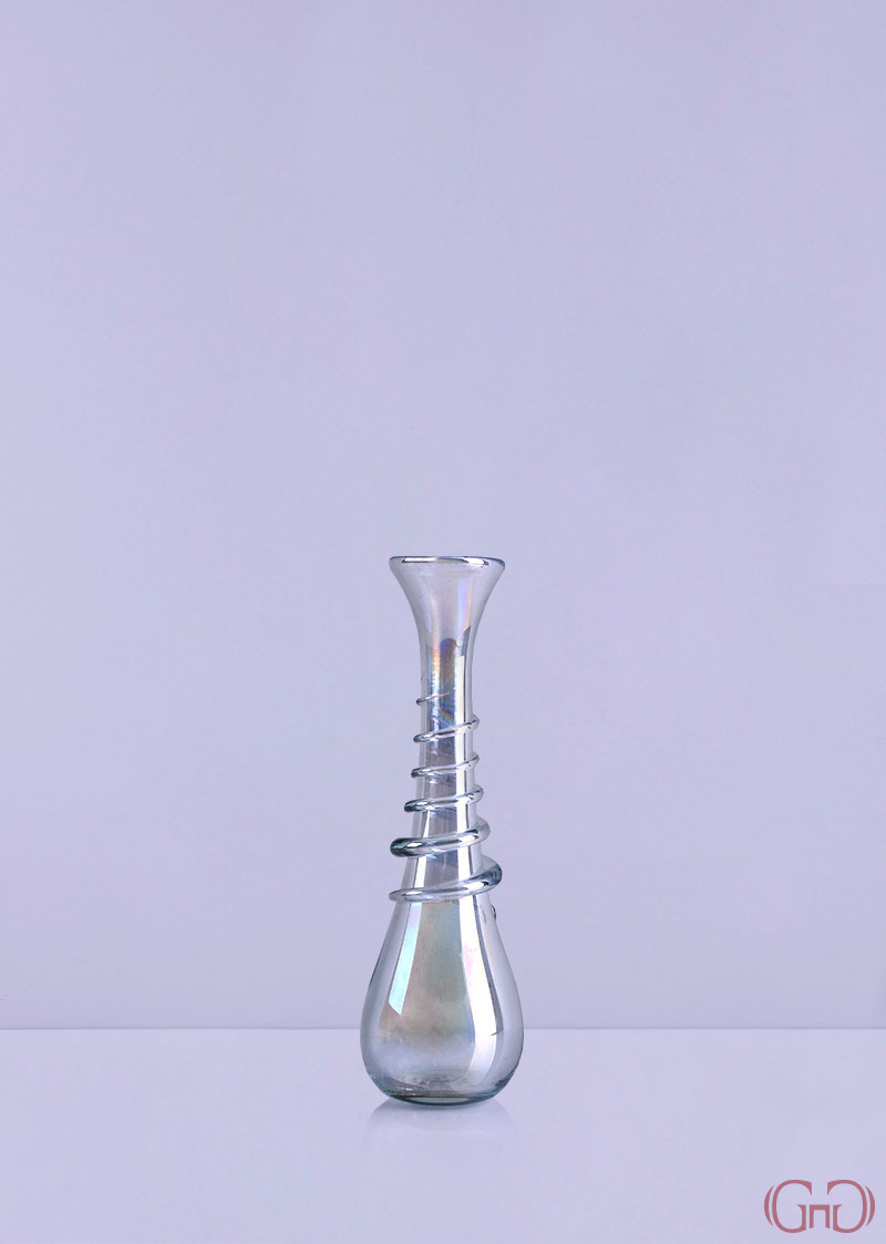 vase-glass-medium-snake-twist-straight-top-25CM-iris