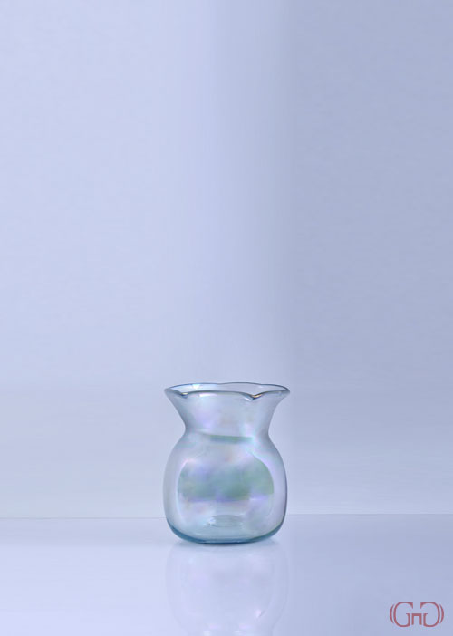 vase-glass-wide-flower-top-15CM-iris