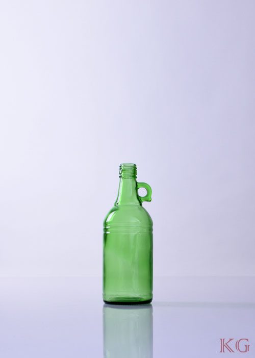 bottle-round-green-handle-500ML