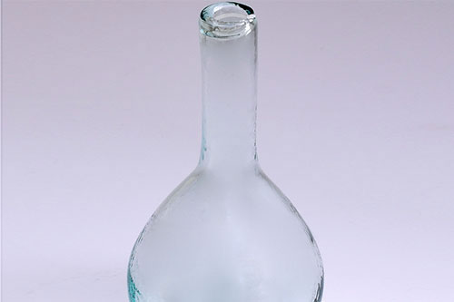 bottles-glass-recycled-green-water-hand-made